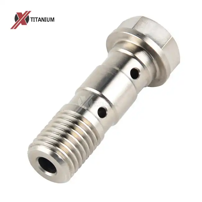 Gr5 Titanium Double Banjo Bolts
